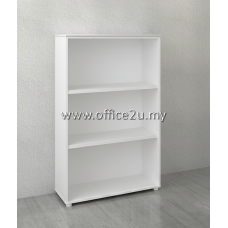 T-MO1282-WH OPEN SHELF MEDIUM CABINET (LIMITED UNITS ONLY)